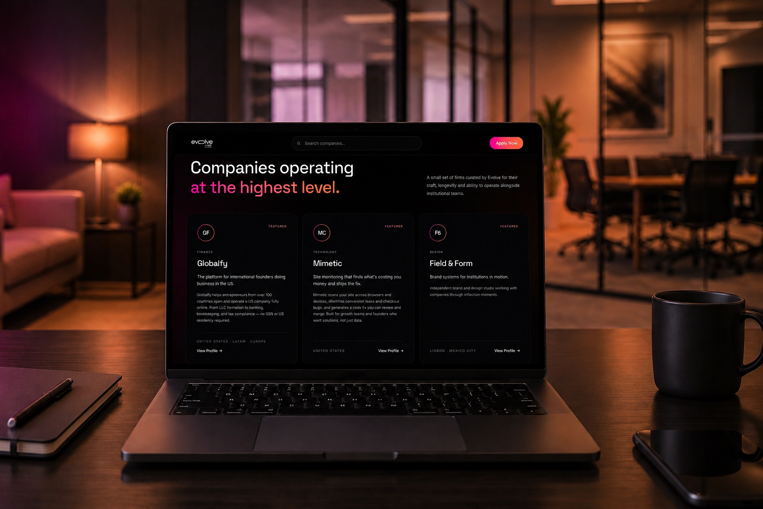 EVOLVE partner network